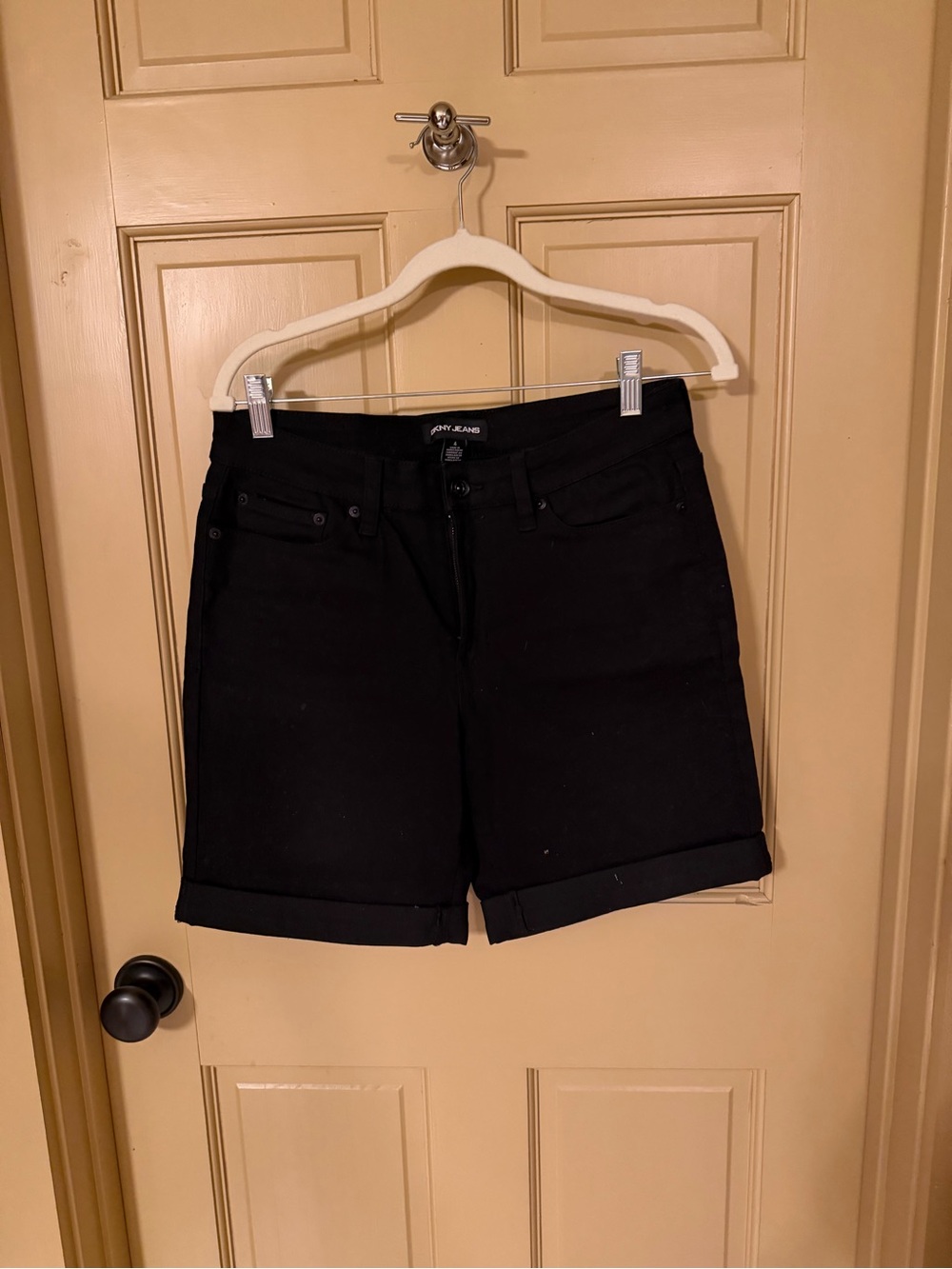 DKNY black shorts